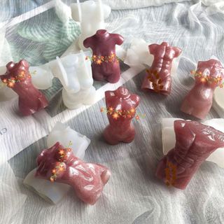 模擬人體模型模型矽膠模具蛋糕裝飾品模具巧克力模具冰淇淋模具DIY水晶膠模具-**-