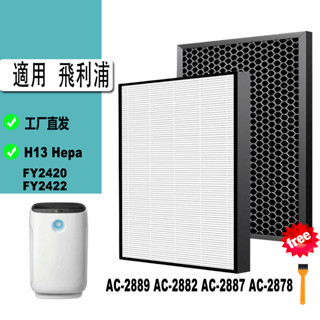 適用 飛利浦 PHILIPS AC2889 AC-2889 舒眠抗敏空氣清淨機 FY2420 FY2422 濾網