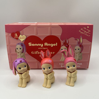 SONNY ANGEL 3 件/套 5 釐米動漫桑尼天使迷你公仔禮物或愛系列愛垂耳兔 Q 版 PVC 可動人偶模型娃娃玩