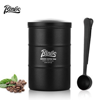 BINCOO 戶外密封罐 不銹鋼咖啡豆儲罐 防潮防塵 迷你便攜咖啡罐 380ML