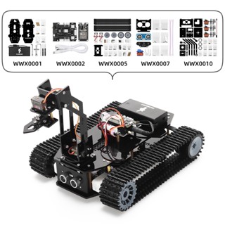 Tscinbuny 隨機組合套件履帶輪 ESP32 WROOM32 開發板機械臂功能工具套件適用於 Arduino