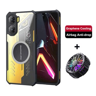 NUBIA 適用於努比亞 Neo 3 5G 石墨烯通風孔外殼適用於努比亞 Neo3 GT 3GT 散熱透氣 + 散熱器適