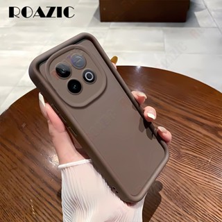 液態矽膠純色手機殼相容 IQOO Z10 Turbo/Z10 Turbo Pro 相機保護防震緩衝軟保護後蓋 STY01