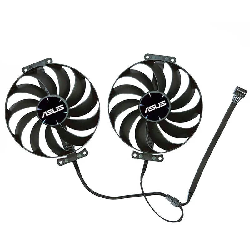5PIN 95mm GPU 替換風扇適用於華碩 DUAL RX6600 6600XT 6650XT 6700XT 675