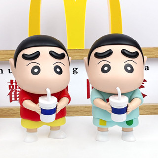 14 釐米蠟筆小新動漫人物公仔 Shin Chan Pvc Modei 雕像收藏品裝飾玩具禮物