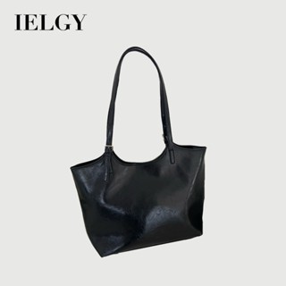 IELGY 大容量腋下包 女版時尚通勤單肩高階感小眾百搭托特包
