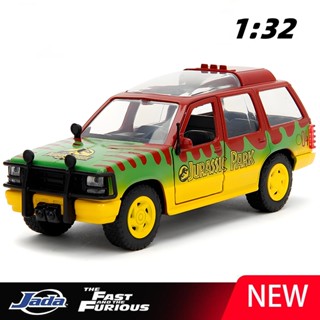 JADA 1:32 福特 Explorer SUV 合金汽車壓鑄和玩具車汽車模型兒童微型比例模型車