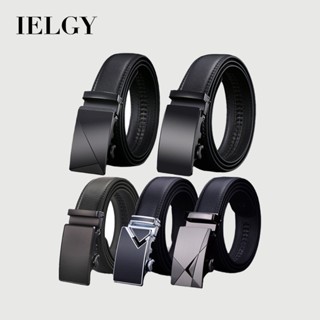 IELGY 高階男士皮帶自動扣商務皮帶