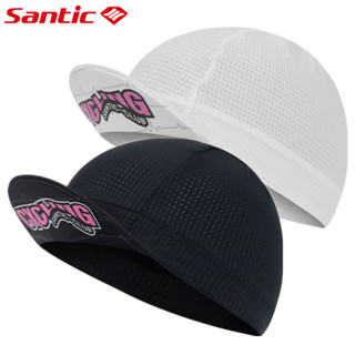 Santic 騎行帽男士女士透氣防曬速乾戶外運動自行車帽