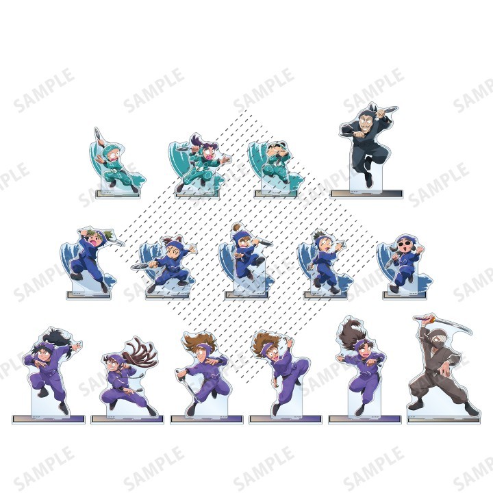 ✨學園特典✨【亂太郎小隊】《忍者亂太郎》伊作亂丸 忍者壓克力立牌 Q版同人周邊 學園主題收藏✨