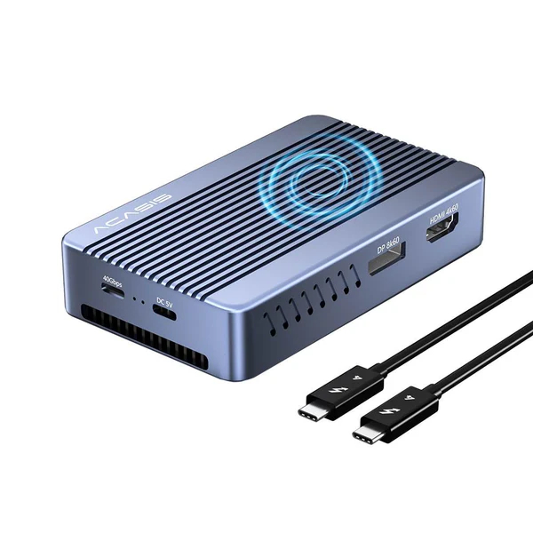 ACASIS 40Gbps Thunderbolt4硬碟盒 M.2 NVME SSD硬碟盒多功能底座TBU405plus