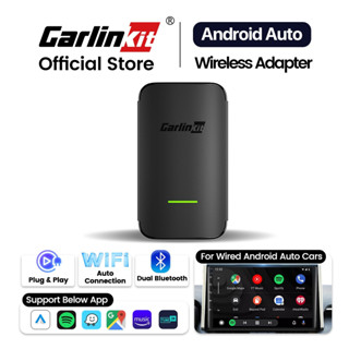 Carlinkit 有線Android Auto轉無線 Android Auto 便攜汽車盒子即插即用適用於安卓手機用戶