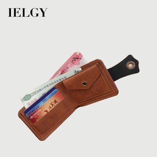 IELGY男士短款錢包時尚簡約多卡槽