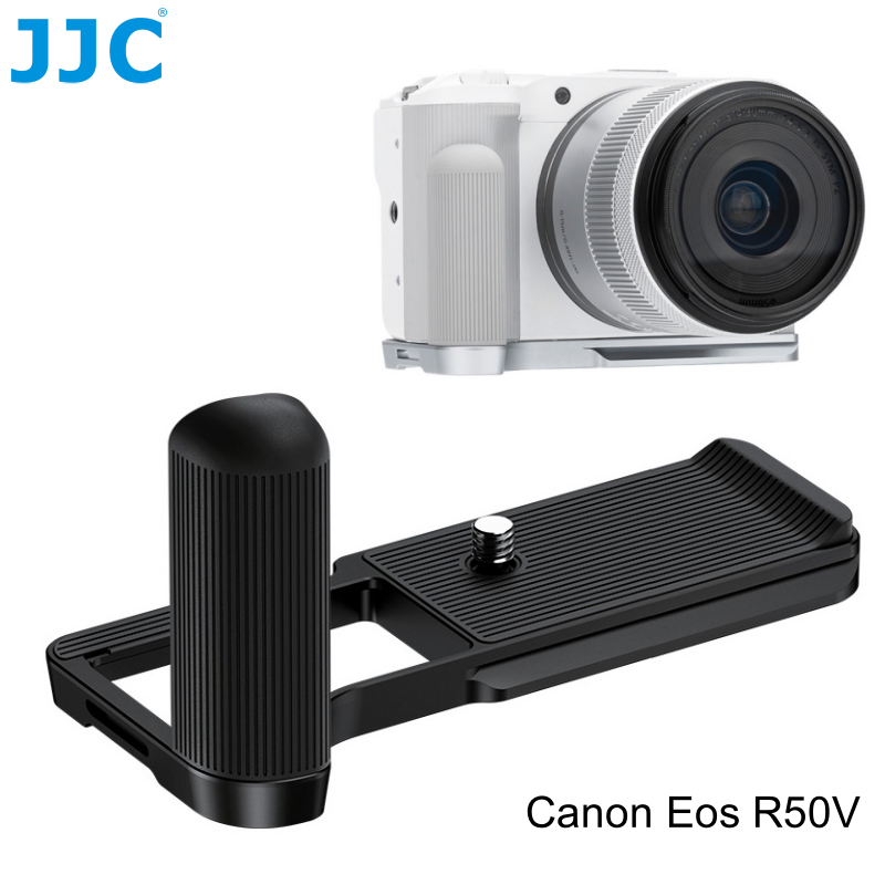 JJC 相機手柄 Canon R50V R50 V 佳能相機L型手握握把 鋁合金制阿卡式快裝板防滑手把
