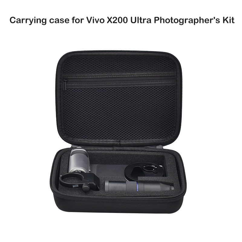 Vivo X200 Ultra 套件的 Vivo X200 Ultra 攝影師套件手提箱,硬殼包旅行箱兼容 Vivo X