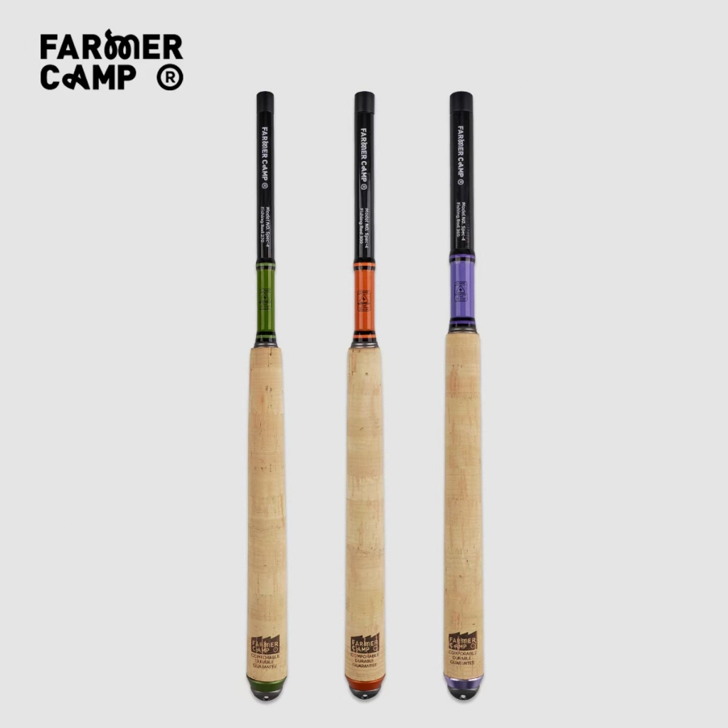 Farmer Camp天展釣魚竿 tenkara溪流飛蠅釣小物釣杆 2.7/3.0/3.6m