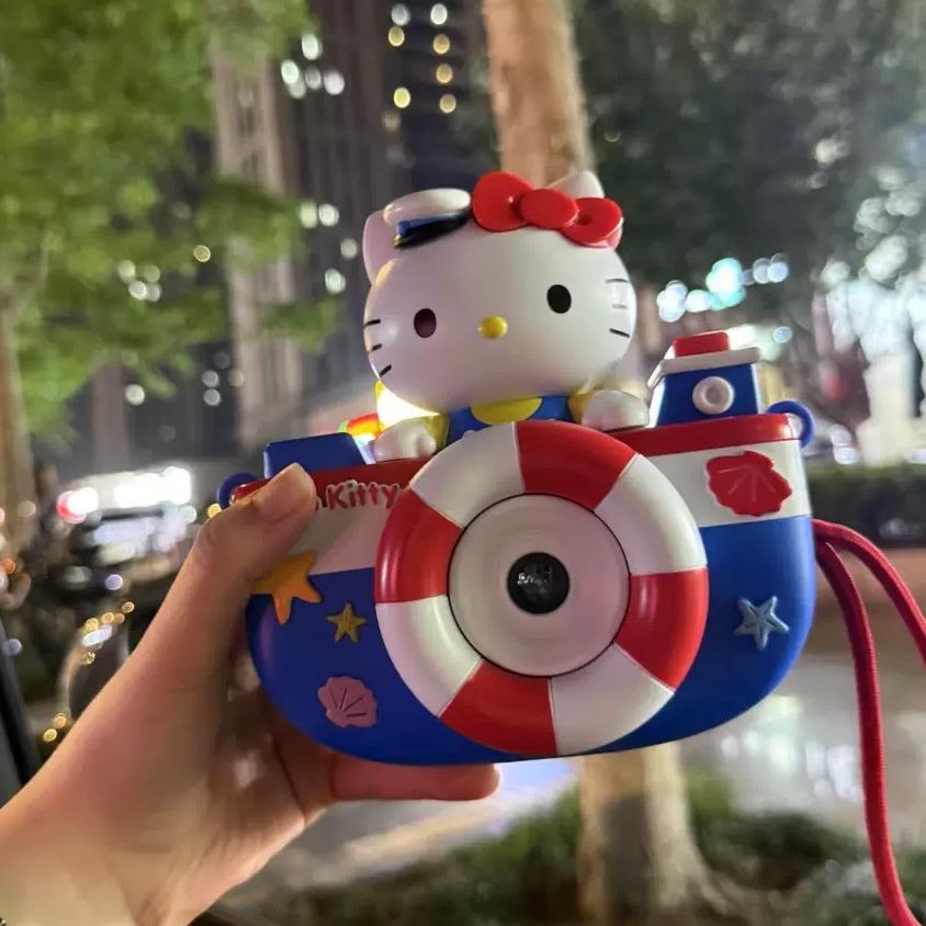 Hello Kitty卡通小孩肯德基相機兒童攝影玩具相機桌面裝飾生日聖誕節