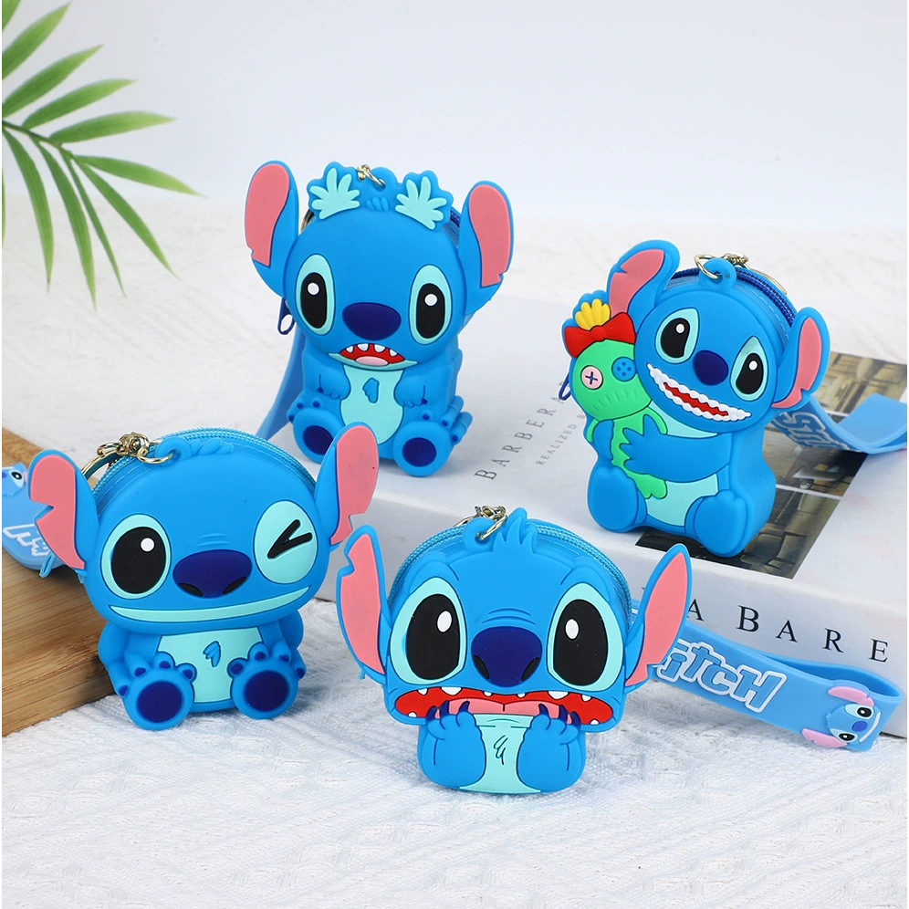 哆樂多 現貨 矽膠卡通迷你零錢包 皮卡丘 史迪仔 庫洛米 美樂蒂 布丁狗 大耳狗 耳機包 口紅包 收納包