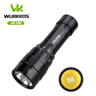 Wurkkos DL10R 4500lm 超亮 21700 USB C 可充電 XHP70.2 潛水手電筒