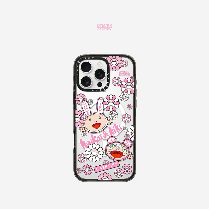村上隆 x CASETiFY: KAIKAI AND KIKI　16PRO用 村上隆 x CASETiFY: KAIKAI AND KIKI 16PRO用（微笑小花出現了