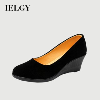 IELGY帆布一腳蹬平底老北京鞋女休閒透氣韓版