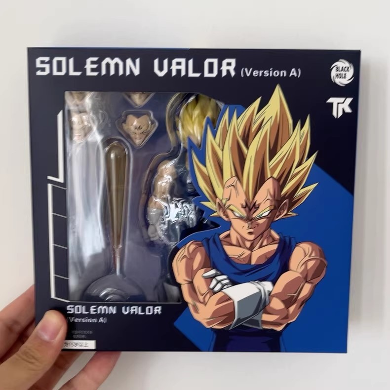 Black Hole X TK 魔法貝吉塔龍珠藍色普通形式 3.0 魔法貝吉塔 shf 動作娃娃