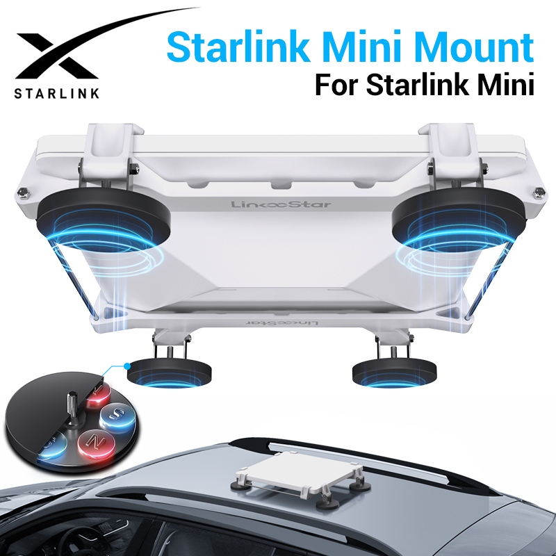 星鏈迷你天窗吸盤支架 Starlink MINI 吸盤安裝套件 適用於車窗和天窗