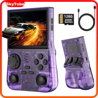 2025 新 R36S 遊戲機 - 64GB/128GB 預裝遊戲,帶 3.5 英寸 IPS 屏幕的遊戲機,Linux