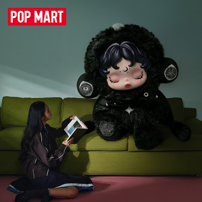 POP MART 泡泡瑪特 SKULLPANDA 不眠劇場系列You Found Me毛絨公仔掛件盲盒 可別掛包包