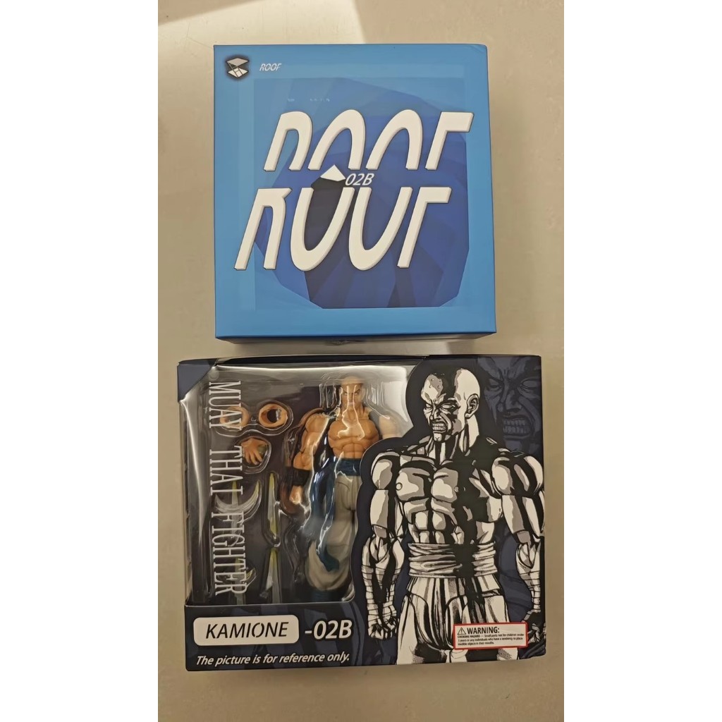 KAMIONE 超級藍悟吉塔 02B 泰拳和尚(漢林玩黑雞)可動人偶