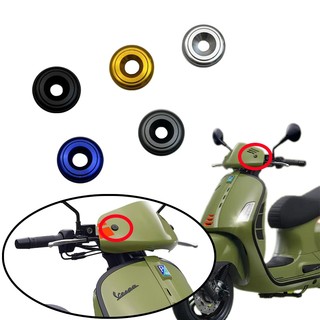 適用於 VESPA GTV300 2024-2025 風鏡擋風玻璃裝飾螺絲罩鋁合金擋風玻璃裝飾罩