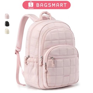 快速出貨【BAGSMART官方旗艦店】日系雙肩包大容量後揹包書包適合15.6英寸筆記本電腦適用於通勤旅行上學