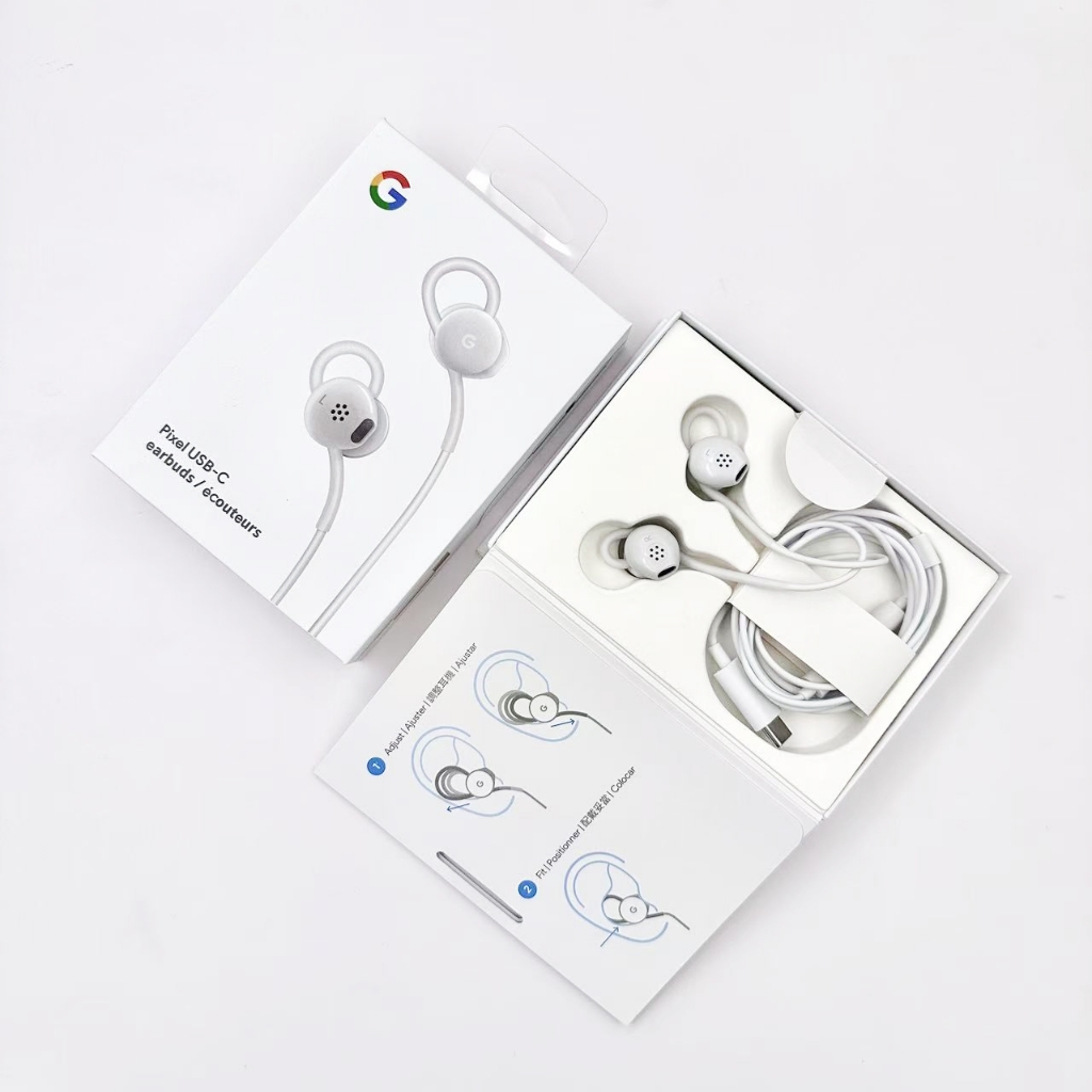 原裝Google Pixel USB-C耳機品質線控帶麥適用於谷歌Pixel系列隨插即用
