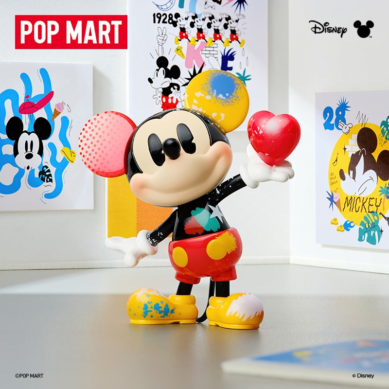 POP MART 泡泡瑪特 迪士尼米奇創意無界系列手辦 正版潮流聯名公仔