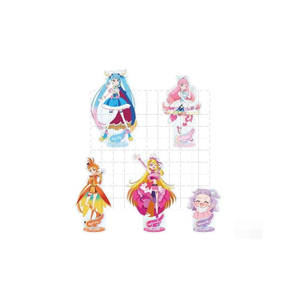 🌈《廣闊天空！光之美少女》天空組全員集結✨ Cure Sky・Prism・Butterfly 立牌套組｜動漫周邊