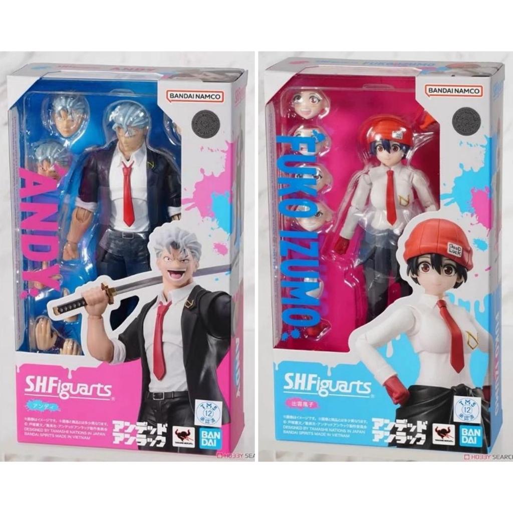 萬代 BANDAI SHF Undead Unluck ANDY Fuuko Izumo 塑料模型