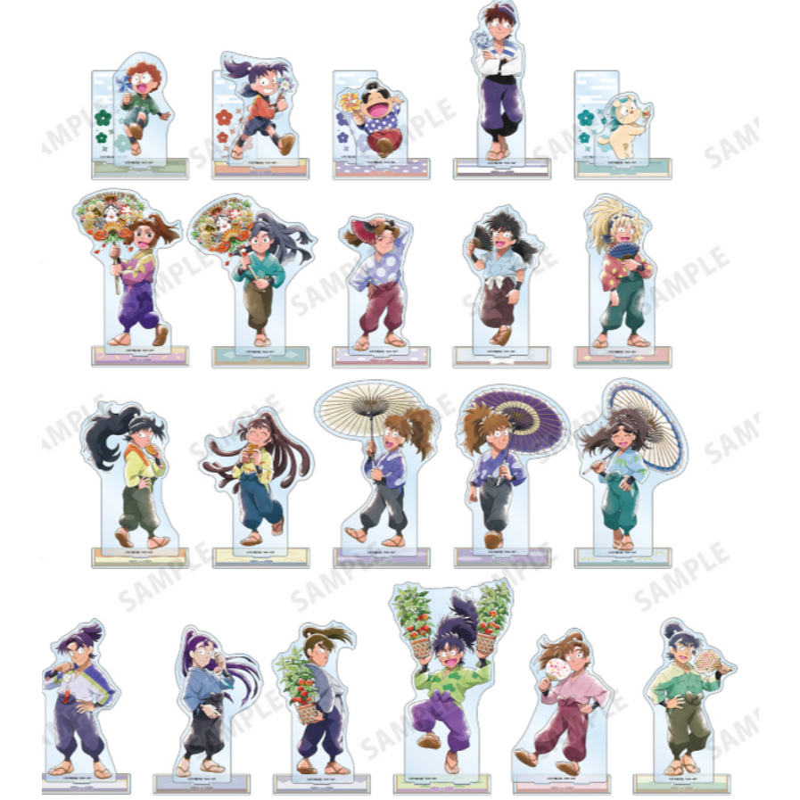 《忍者亂太郎》壓克力立牌｜攝津之霧丸・福富新兵衛｜忍者亂太郎周邊可愛公仔桌面擺飾收藏