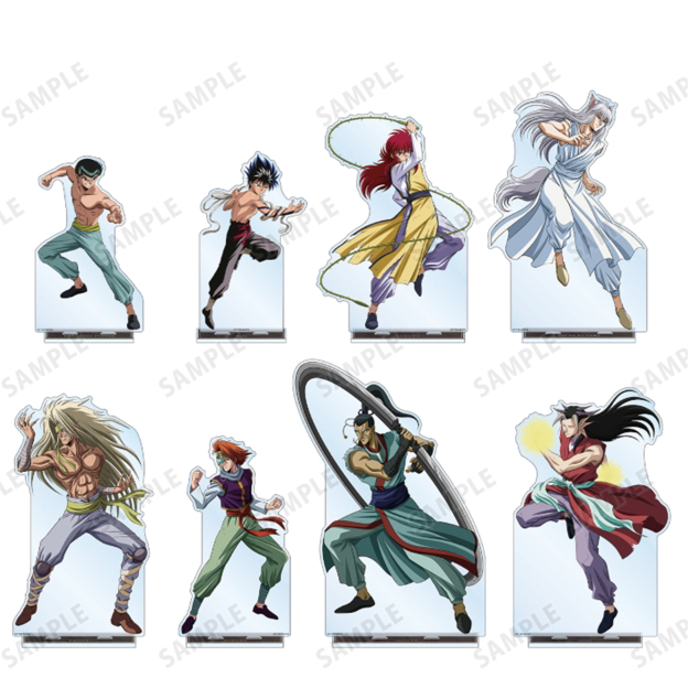 《幽☆遊☆白書》YuYu Hakusho 壓克力桌面立牌｜飛影・牡丹・浦飯幽助・雪菜・藏馬｜經典人氣角色｜動漫公仔桌面擺