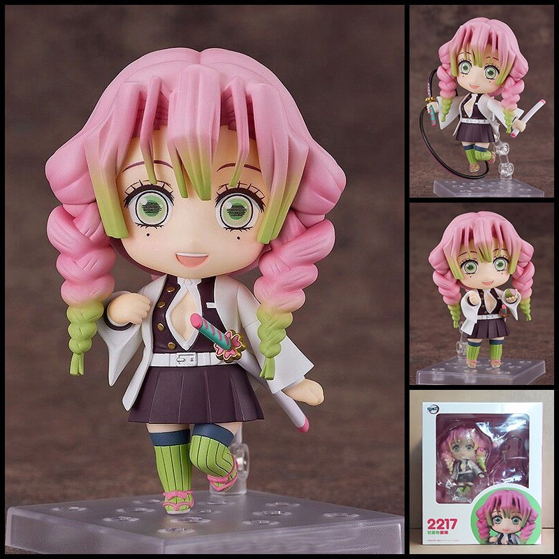 【秒殺】2217甘露寺蜜璃Q版粘土人禮物❗鬼滅之刃2217甘露寺蜜璃動漫模型雕像擺件❗