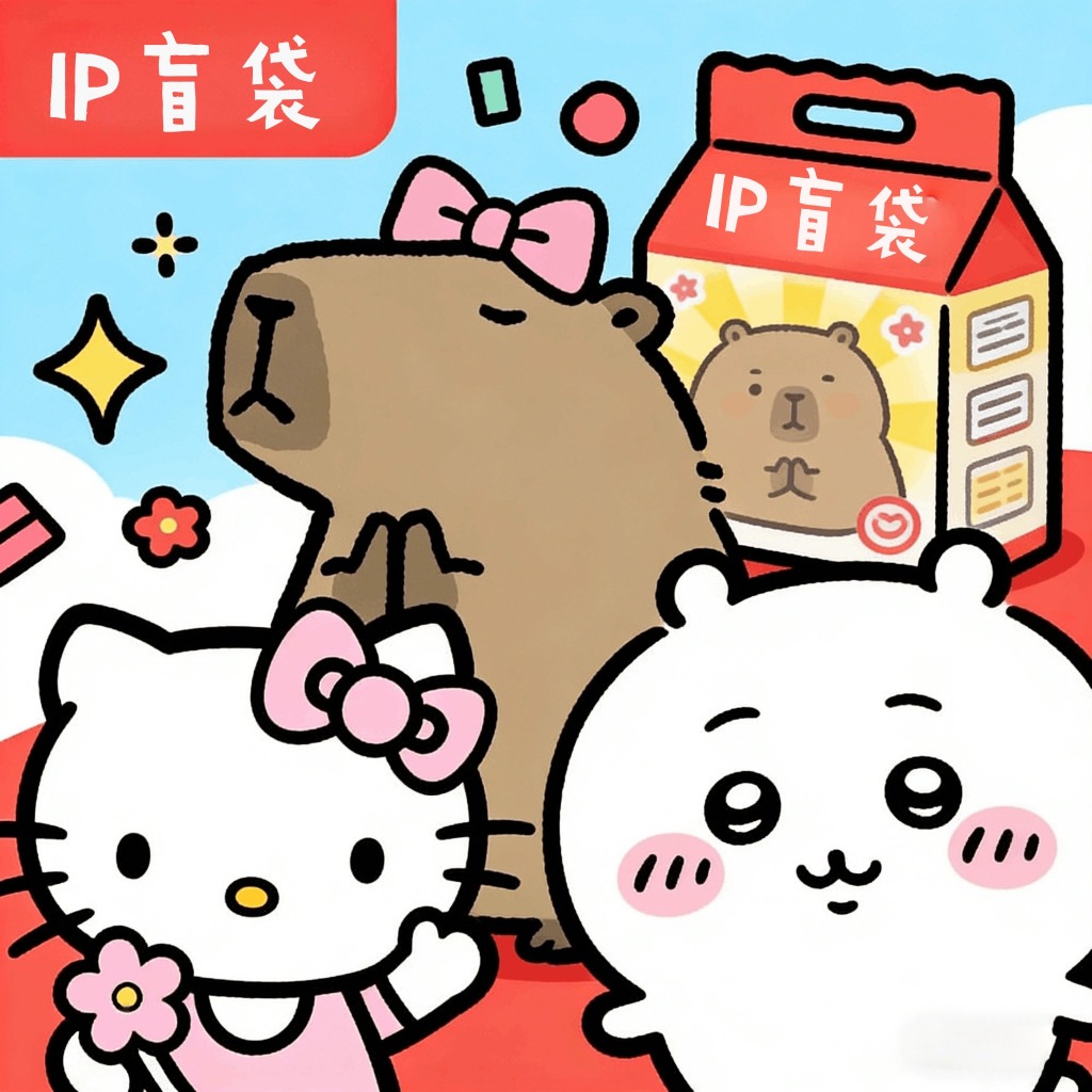 【下單看產品詳情】現貨 買就送 吉伊卡哇 三麗鷗 盲袋 卡皮巴拉 可愛福袋 公仔隨機驚喜袋 超值IP周邊盲袋 文具 禮物
