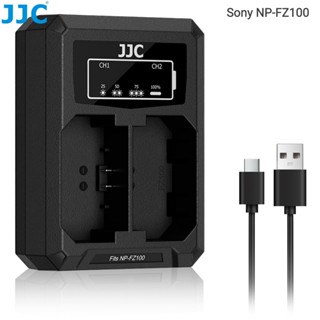 JJC NP-FZ100相機電池充電器 Sony A7R5 A7M5 A7M4 a7R V IV a7 IV a74 等