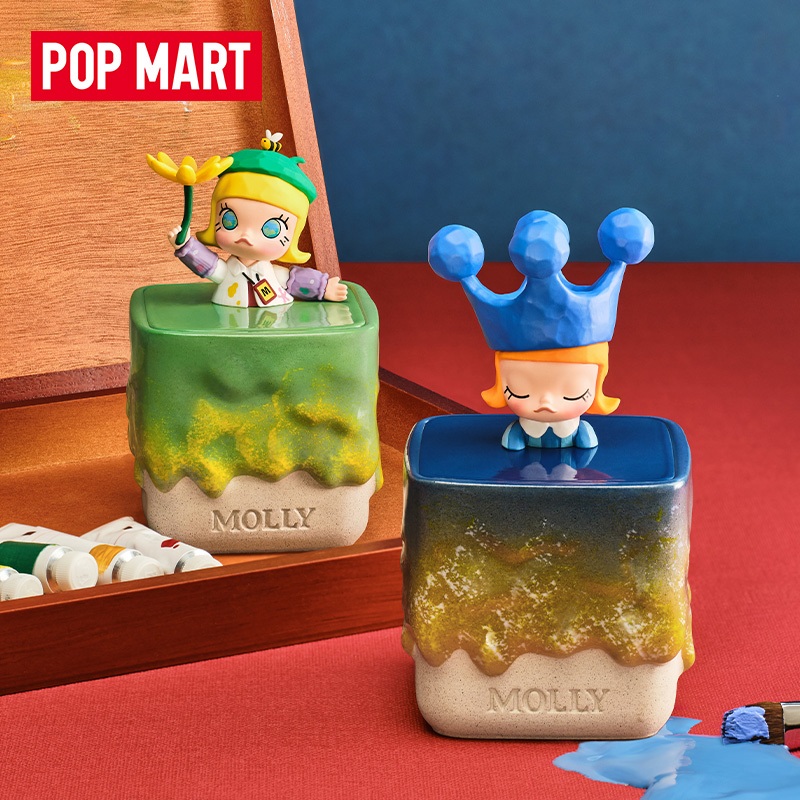 POP MART 泡泡瑪特 MOLLY沿途的風景系列-香氛蠟燭盲盒 潮流周邊玩具