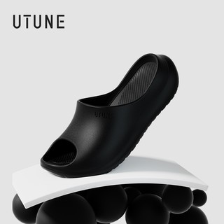 UTUNE 厚底涼拖鞋 4.5cm增高 EVA一體成型 防滑耐磨 柔軟舒適 包覆式鞋頭 運動健身 居家外穿拖鞋