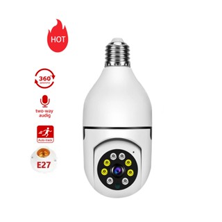 V380 PRO 3MP 室內WIFI無線監視器 魚眼鏡頭監視鏡頭 燈泡型監視器 手機遠端檢視 智慧攝影機