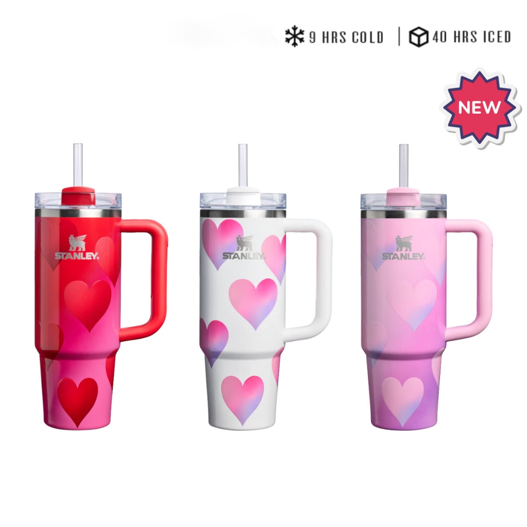 Stanley Quencher H2.0 FlowState 玻璃杯 | LoveShackFancy | 不銹鋼 |