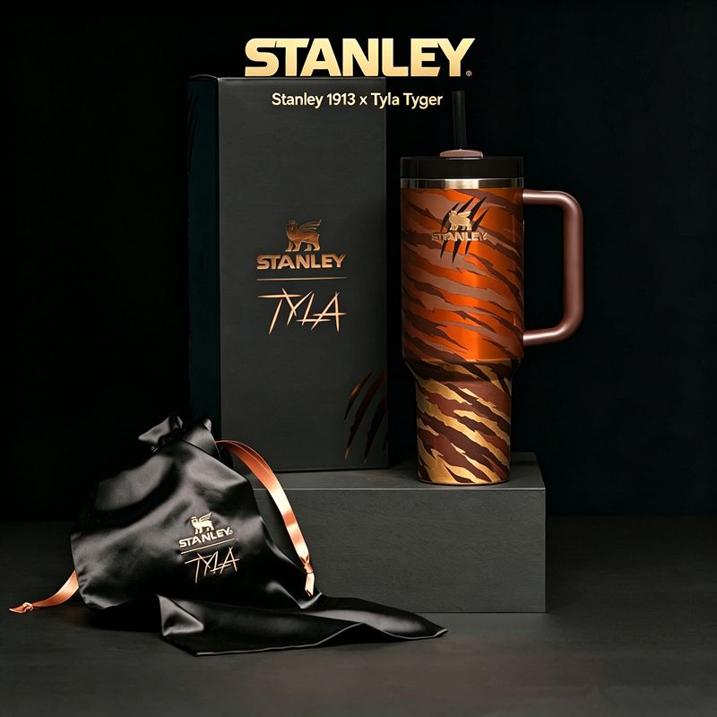 適用於 Stanley The Tyla Tyger Quencher H2.0 FlowStateTM 不倒翁杯 40