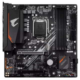 技嘉 B460M AORUS ELITE LGA1200 B460 DDR4 HDMI MATX 主機板經測試 92%新