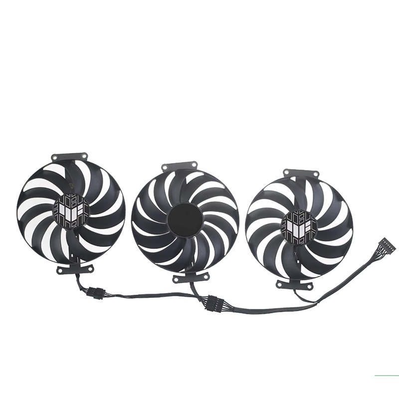 95MM RX6700XT RX6800 RX6900XT 顯卡風扇適用於華碩 TUF Gaming Radeon RX