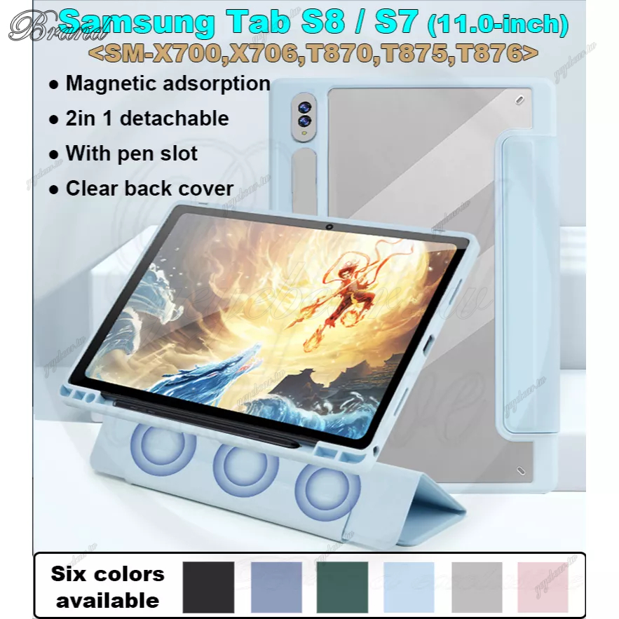 SAMSUNG 適用於三星 Galaxy Tab S8 S7 11.0" SM-X700 SM-X706 X706B/U