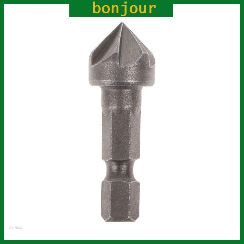 Bonjour PCF* 6長笛锪鑽位90度點角倒角切割木工刀具